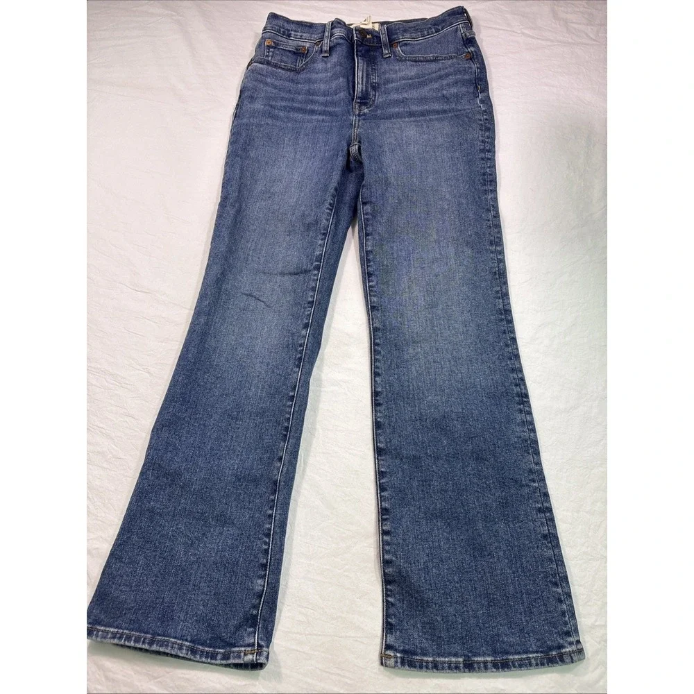 Madewell Jeans Women's 29 T  Cali Demi Boot Comfort Stretch  Casual BOHO Y2K